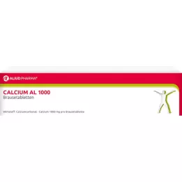 CALCIUM AL 1000 šumečih tablet, 40 kos