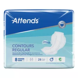 ATTENDS Contours Regular 8 predlog, 28 kos