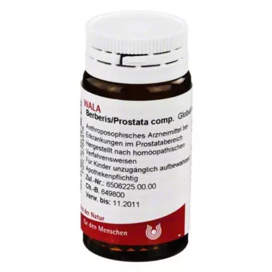 BERBERIS/PROSTATA komp.Globuli, 20 g