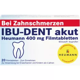 IBU-DENT akutni Heumann 400 mg filmsko obložene tablete, 20 kos