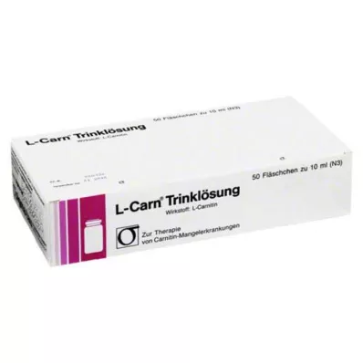 L-CARN Raztopina za pitje, 50X10 ml L-CARN Raztopina za pitje, 50X10 ml