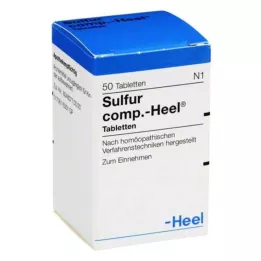 SULFUR COMP.Tablete za pete, 50 kos