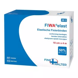 FIXIERBINDE elastika 10 cm x 4 m v razsutem stanju, 1X20 kos