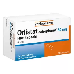 ORLISTAT-ratiopharm 60 mg trde kapsule, 84 kos