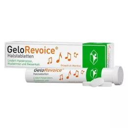 GELOREVOICE Pastile za grlo Grapefruit-Menthol Lut., 20 kos