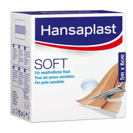 HANSAPLAST Mehki omet 6 cm x 5 m v roli, 1 kos