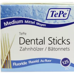 TEPE Toothwoods medij s fluoridom, 125 kosov