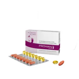 Profertil ženske tablete/kapsule kombinirano pakiranje 3 mesece, 1 kos