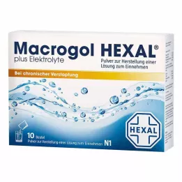 MACROGOL HEXAL plus elektroliti Plv.z.H.e.L.z.E., 10 kos