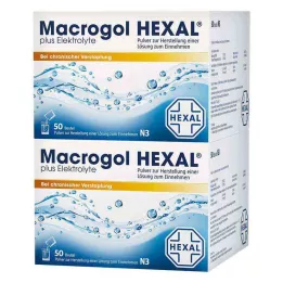 MACROGOL HEXAL plus elektroliti Plv.z.H.e.L.z.E., 100 kos