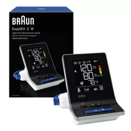 BRAUN BLUTDRUCKMESSGERÄT ExactFit3 Nadlaket BUA6150, 1 kos