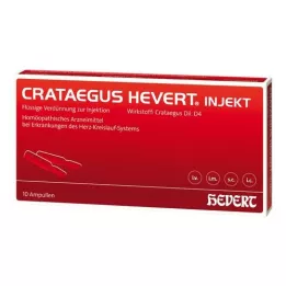 CRATAEGUS HEVERT ampule za injiciranje, 10 kos