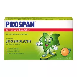 PROSPAN Pastile proti kašlju, 20 kos