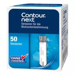 CONTOUR Testni lističi Next Sensors, 50 kos
