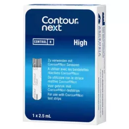 CONTOUR Naslednja kontrolna raztopina visoka, 1 kos