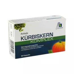 KÜRBISKERN KOMPLEX kapsule, 80 kos