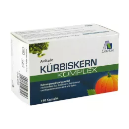 KÜRBISKERN KOMPLEX kapsule, 140 kos