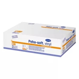 PEHA-SOFT Vinilne unt.rokavice nepudrane M, 100 kos