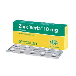 ZINK VERLA 10 mg filmsko obložene tablete, 20 kom