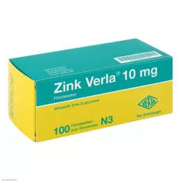 ZINK VERLA 10 mg filmsko obložene tablete, 100 kom