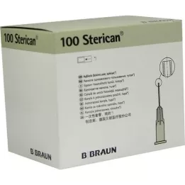 STERICAN Kanile 27 G 0,4x25 mm tope, 100 kos