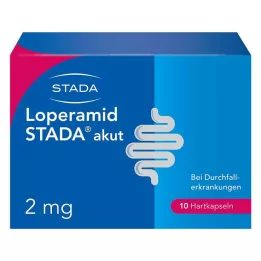 LOPERAMID STADA akut 2 mg trde kapsule, 10 kom