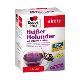 DOPPELHERZ pekoči bezeg z granulami Vit.C+cink, 10 kom