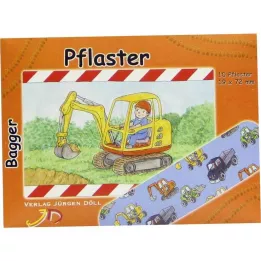 KINDERPFLASTER Kuverte za bager, 10 kos
