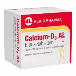 CALCIUM-D3 AL Šumeče tablete, 50 kom