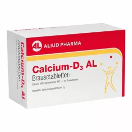 CALCIUM-D3 AL šumeče tablete, 120 kos