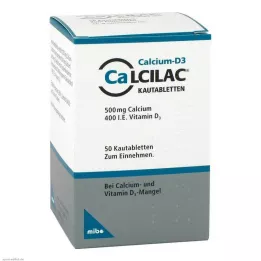 CALCILAC Žvečljive tablete, 50 kom