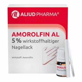 AMOROLFIN AL 5% aktivni lak za nohte, 3 ml