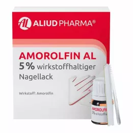 AMOROLFIN AL 5 % učinkovina lak za nohte, 5 ml