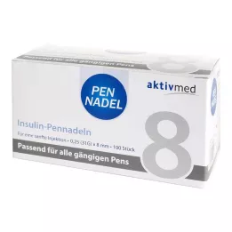 PEN-NADELN Univerzalnih 8 kanil 0,26x8 mm, 100 kos