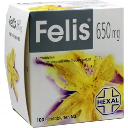 FELIS 650 mg filmsko obložene tablete, 100 kos