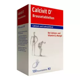 CALCIVIT D šumeče tablete, 120 kos