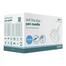 KLINION Mehke fine plus pen igle 0,25x8 mm 31 G, 110 kosov