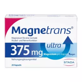 MAGNETRANS 375 mg ultra kapsule, 20 kos