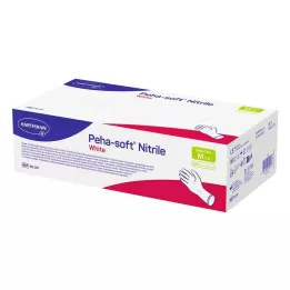 PEHA-SOFT nitrilno bela Unt.Hands.unsteril pf M, 200 kos