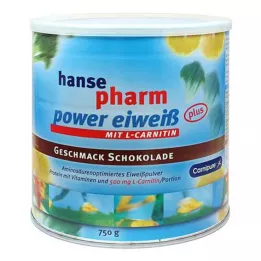 HANSEPHARM Power Protein plus čokolada v prahu, 750 g