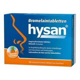 BROMELAIN TABLETTEN hysan gastrorezistentne tablete, 100 kom