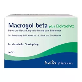 MACROGOL beta plus elektroliti prašek za peroralno uporabo, 50 kos