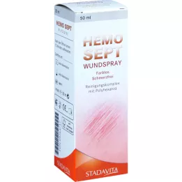HEMO SEPT Sprej za rane, 50 ml