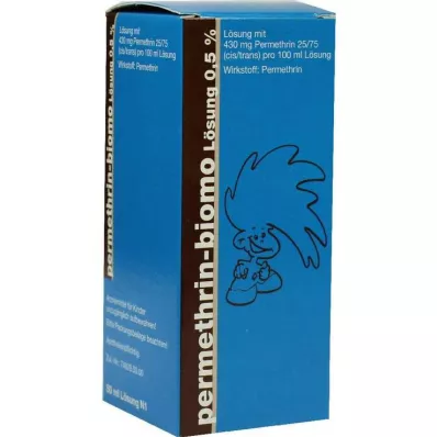 PERMETHRIN-BIOMO Raztopina 0,5%, 50 ml PERMETHRIN-BIOMO Raztopina 0,5%, 50 ml