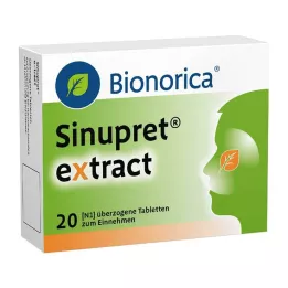 SINUPRET izvleček obložene tablete, 20 kos