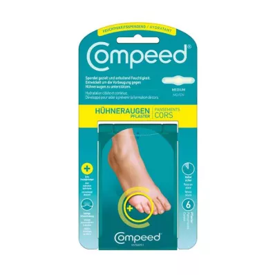 COMPEED Vlažilni kurji obliž, 6 kos COMPEED Vlažilni kurji obliž, 6 kos