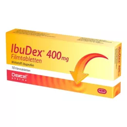 IBUDEX 400 mg filmsko obložene tablete, 10 kom