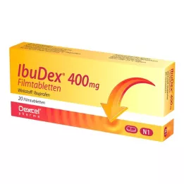 IBUDEX 400 mg filmsko obložene tablete, 20 kom