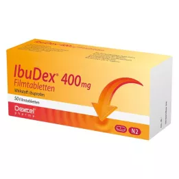 IBUDEX 400 mg filmsko obložene tablete, 50 kom