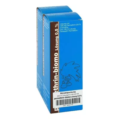 PERMETHRIN-BIOMO Raztopina 0,5%, 200 ml PERMETHRIN-BIOMO Raztopina 0,5%, 200 ml
